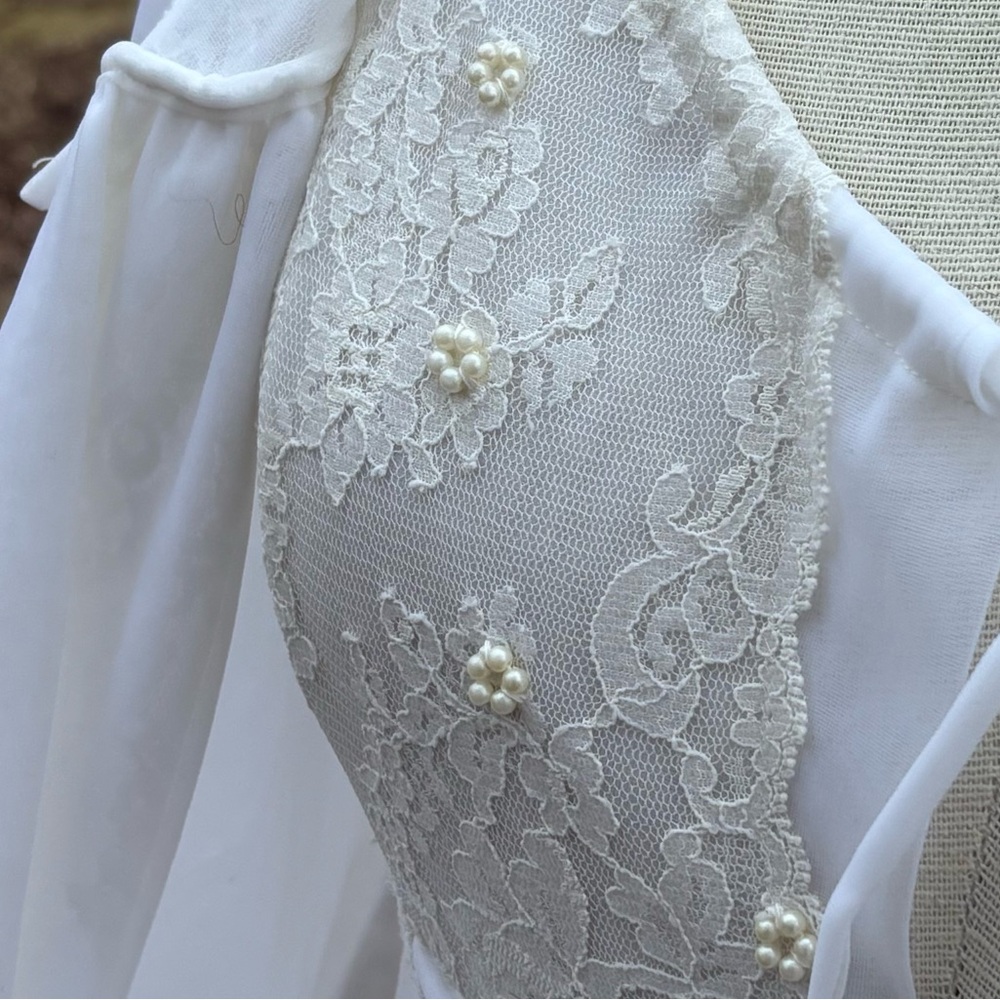Stunning Vintage Shadowline Peignoir Set! - Picture 7 of 15